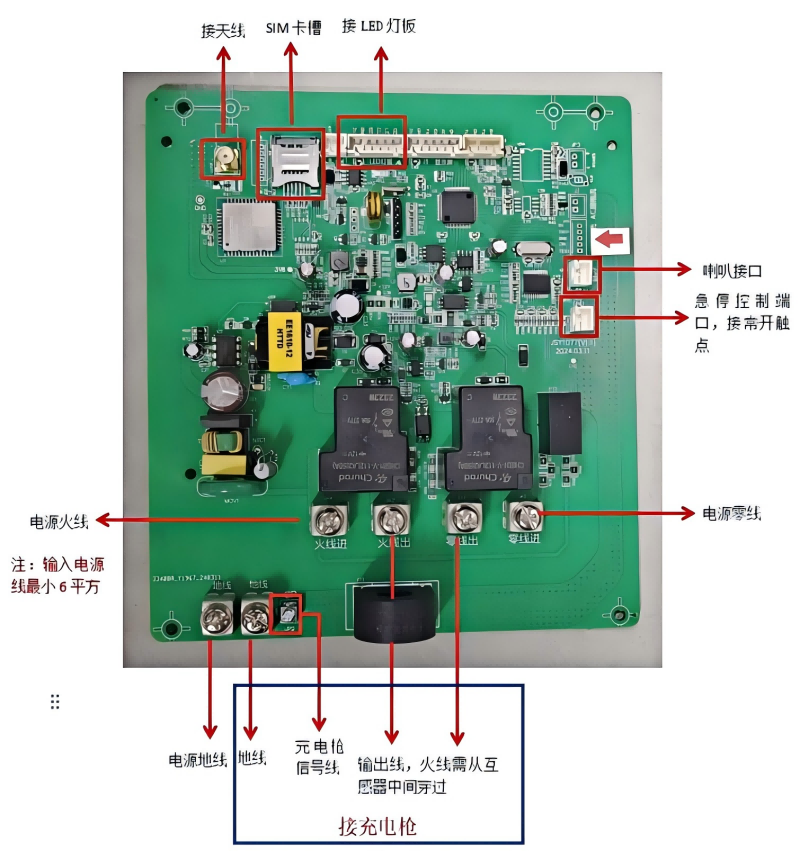 Charging pile module