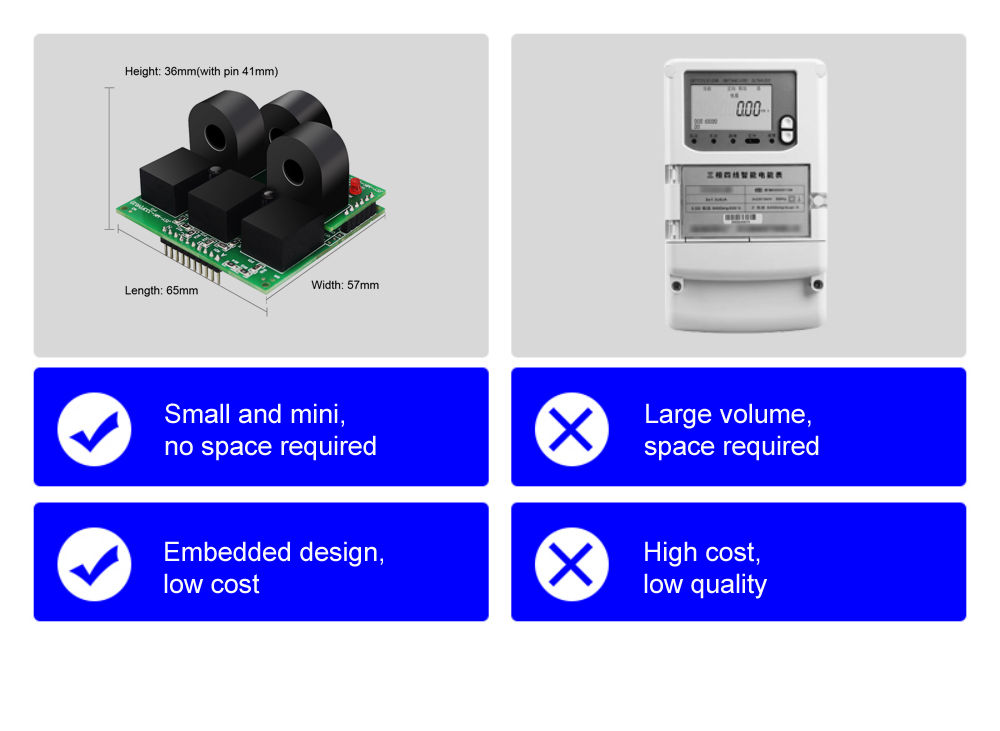 jsy mk 333 three phase energy meter