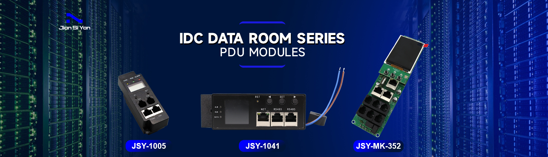 JSY PDU meter header